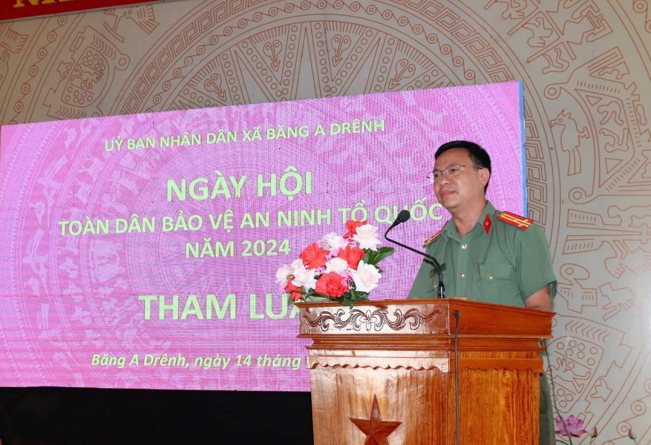 lanh dao phat bieu